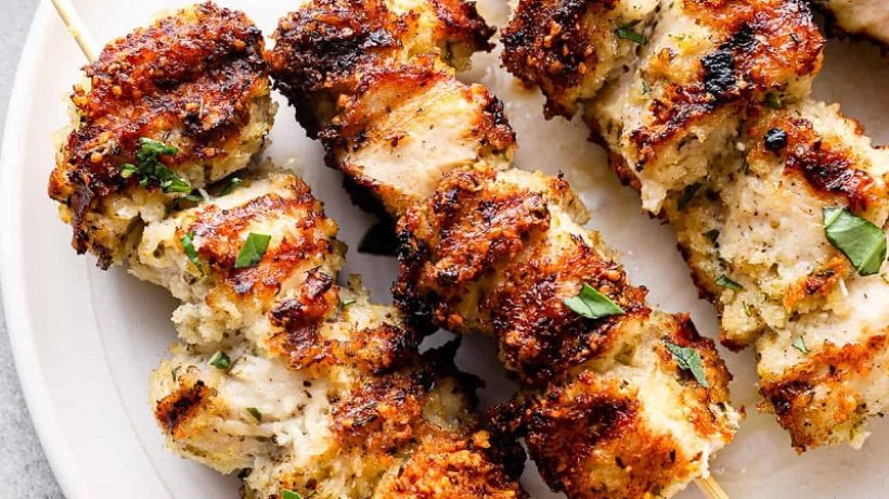 Chicken spiedini : how to prepare, marinate and grill them