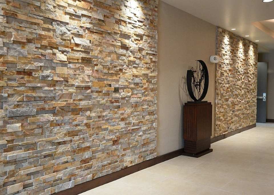 What is the best thing to clean stone walls with