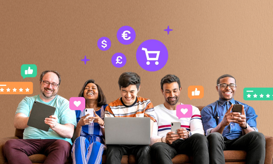 What is social commerce in social media marketing?