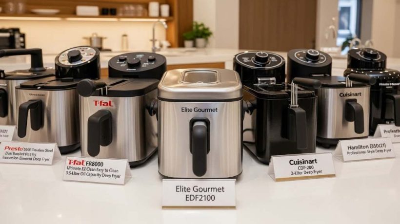Top Affordable Deep Fryers in 2025: Featuring the Elite Gourmet EDF2100