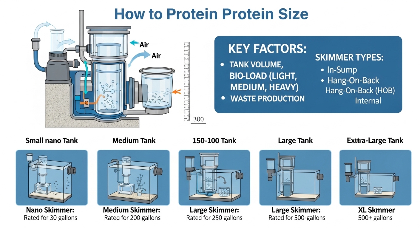 How to Size Protein Skimmer