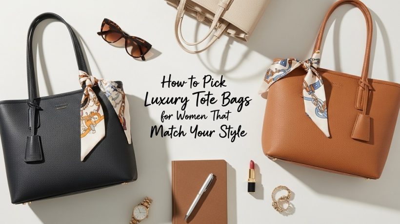 How to Pick Luxury Tote Bags for Women That Match Your Style