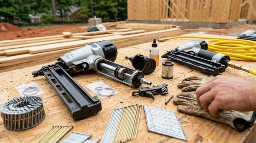 Essential Nail Gun Parts Every Builder Uses in Atlanta, GA