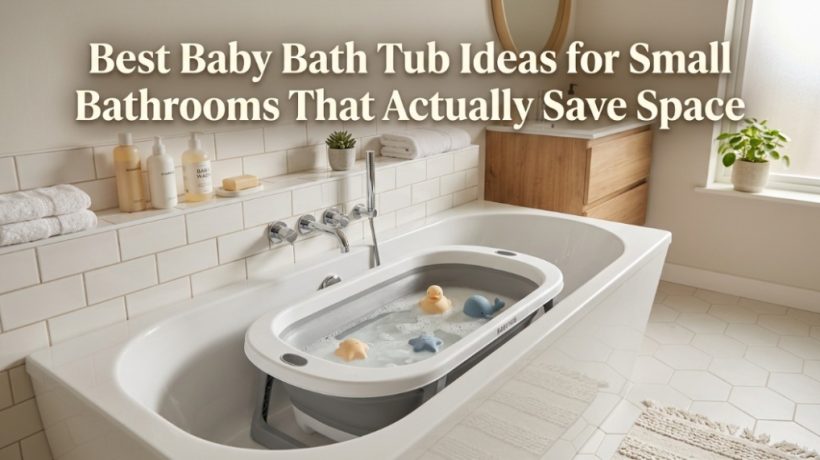 Best Baby Bath Tub Ideas for Small Bathrooms That Actually Save Space
