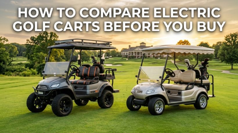 How to Compare Electric Golf Carts Before You Buy